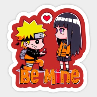 Valentine's Day Be Mine xii Sticker